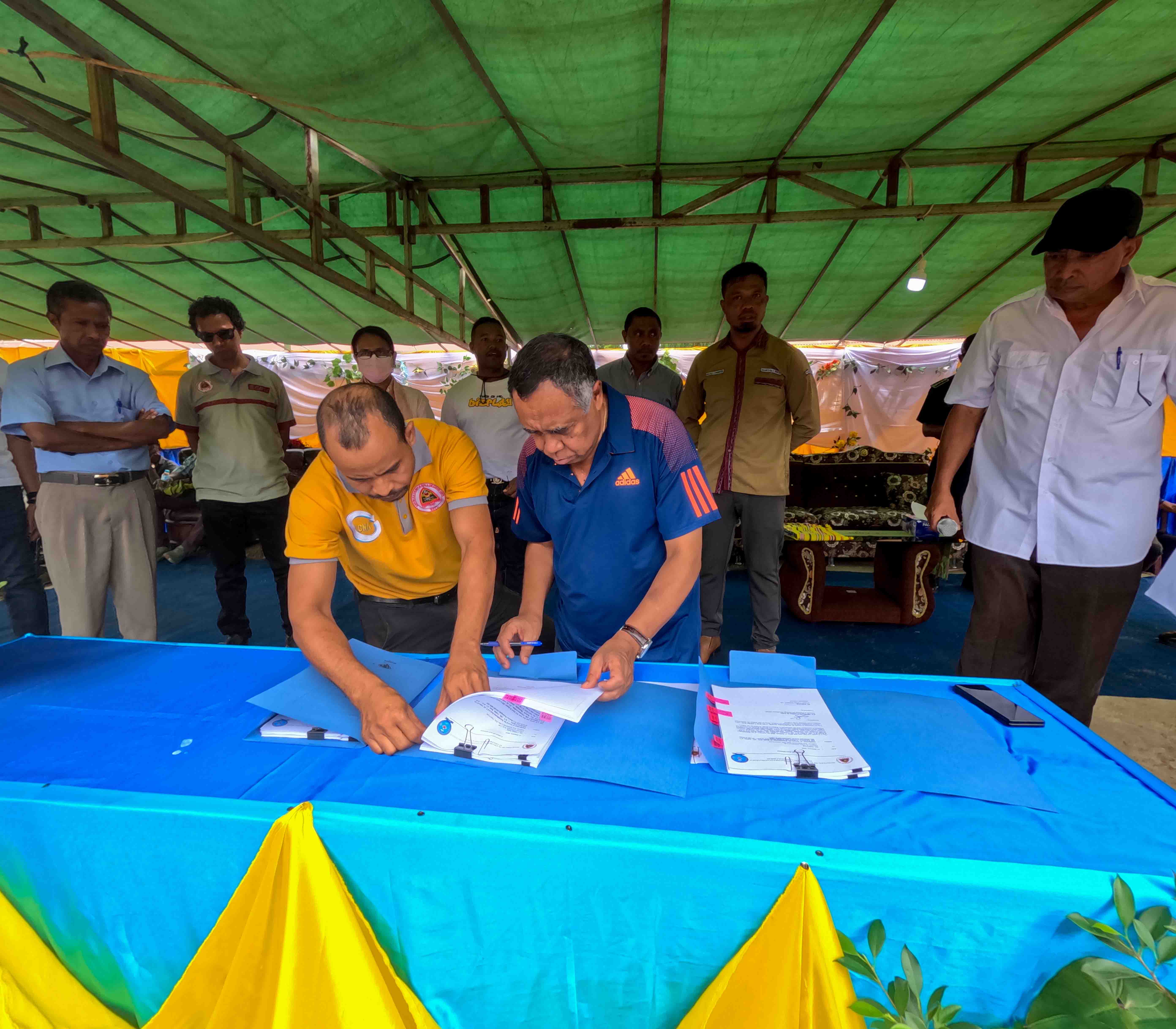 LAUNCHING OF THE TRILOKA, FATUMAKA-LOIBULO, VENILALE, BAUCAU ROAD REHABILITATION PROJECT